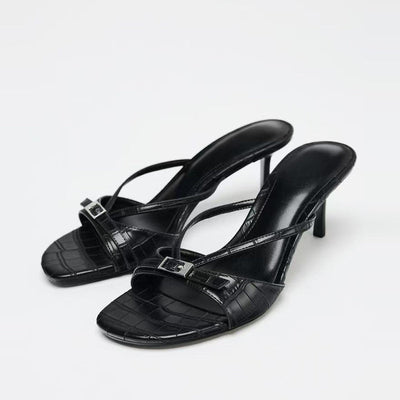 ankle-strap stilettos