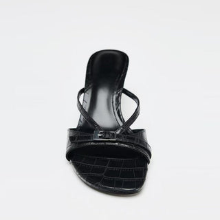 ankle-strap stilettos