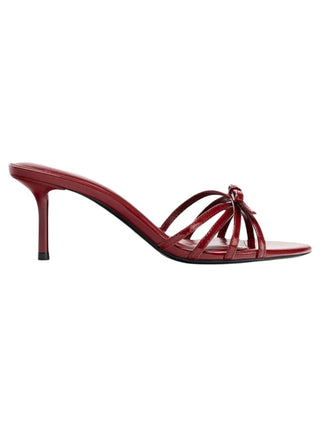 red bow sandals
