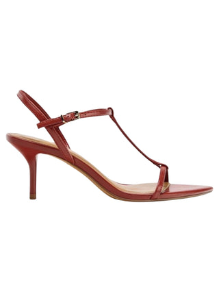 T-strap buckle heels