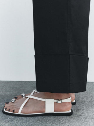 metal flip-flops