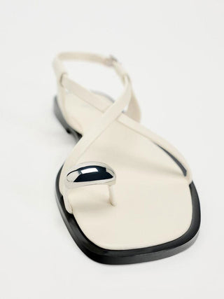 metal flip-flops