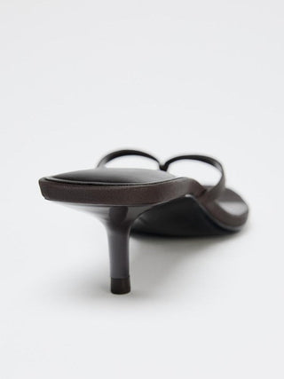 brown flip-flops
