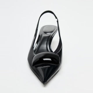 hollow buckle sandals