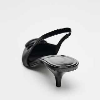 hollow buckle sandals