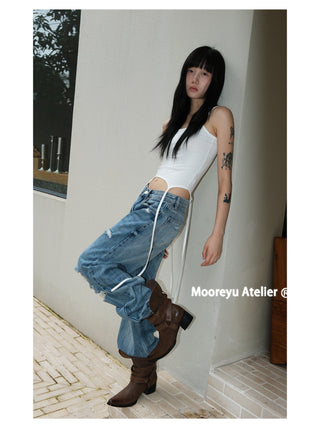brown cowboy boots