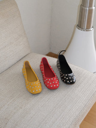 rivet mary janes