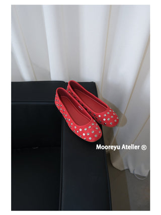 rivet mary janes