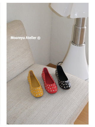 rivet mary janes