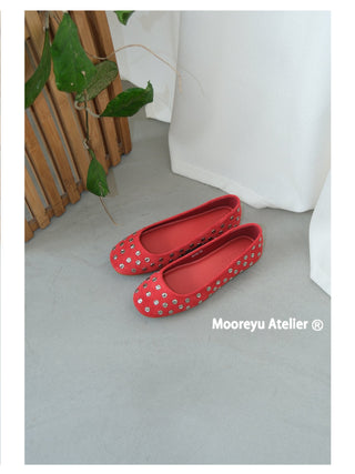rivet mary janes