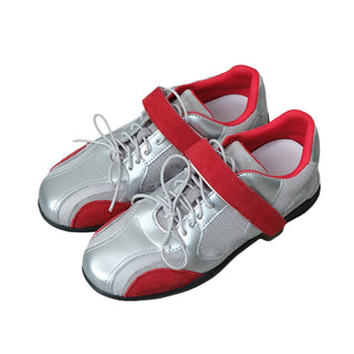 silver sneakers