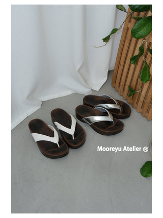 wooden wedge sandals