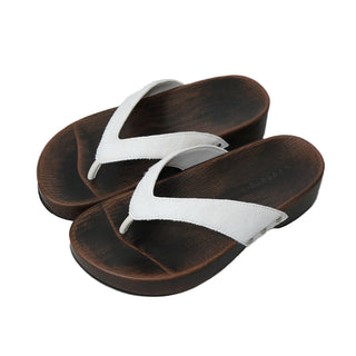wooden wedge sandals