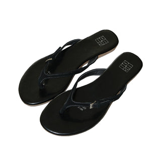 red flat flip-flops DULI