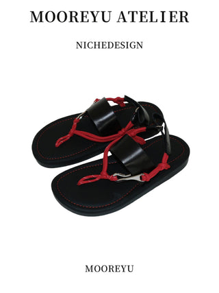 black flat flip-flops 02