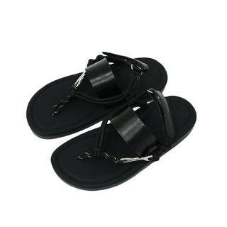 black flat flip-flops 02