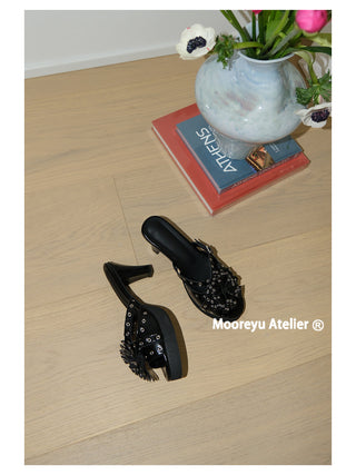 punk chunky sandals