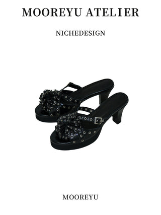 punk chunky sandals