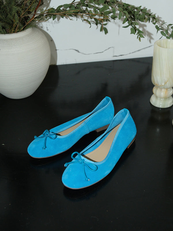bow ballet flats