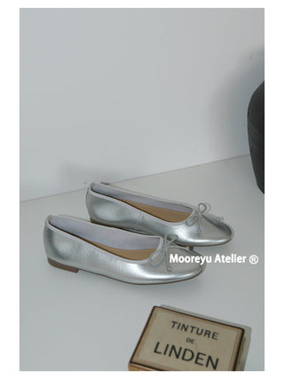 bow ballet flats