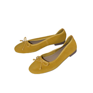 bow ballet flats