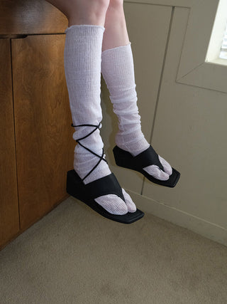 beach platform sandals