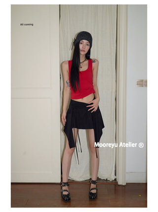 black square flats