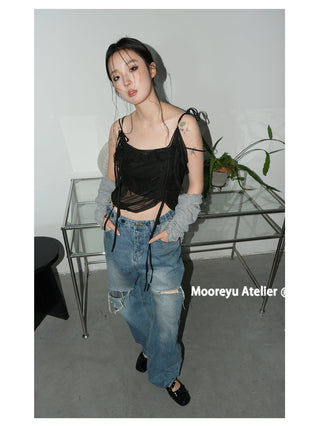black square flats