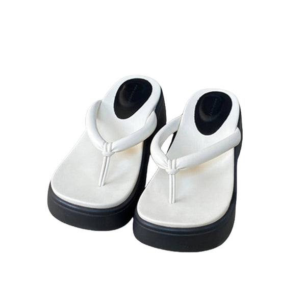 thick sole flip-flops