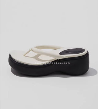 thick sole flip-flops