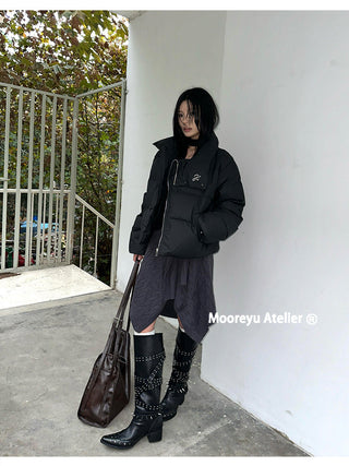 pointed punk boots