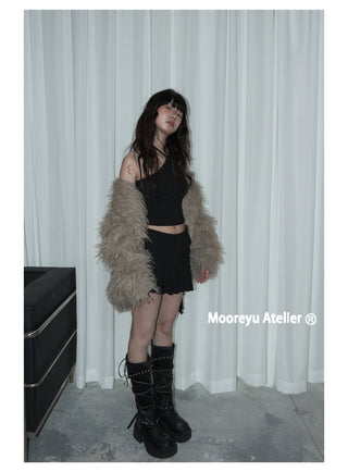 platform knee boots