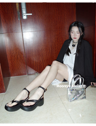 simple platform sandals