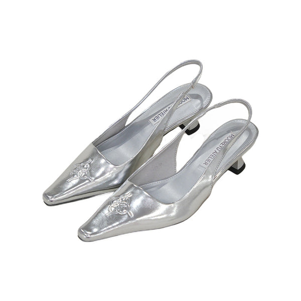 silver pointed heels 01