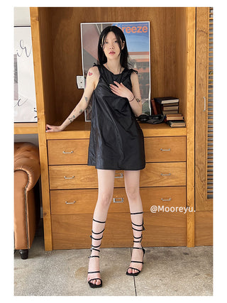 black square boots