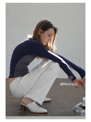 silver platform mules