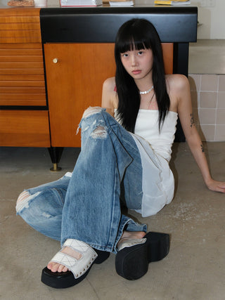 wedge platform sandals