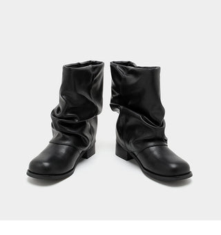 Genuine Leather Motorcycle Boots