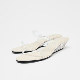 Crystal Heel Strap Sandals
