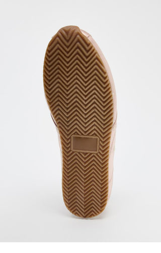 Embroidered Low Heel Flats