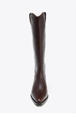 Genuine Leather Cowboy Boots