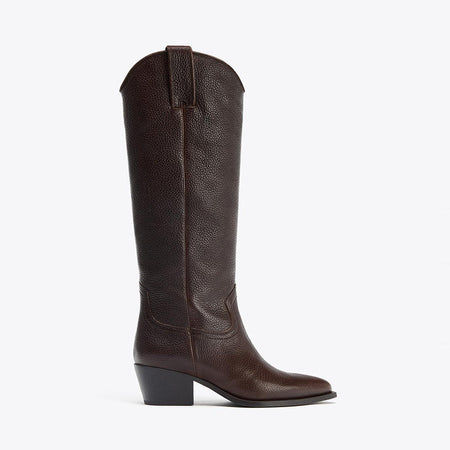 Genuine Leather Cowboy Boots