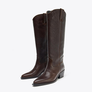 Genuine Leather Cowboy Boots
