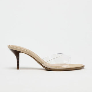 Stiletto Heel Mules Slippers