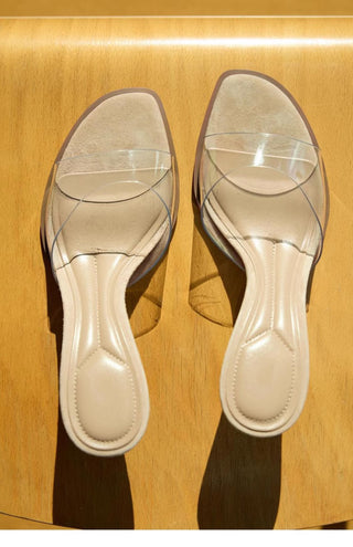 Stiletto Heel Mules Slippers