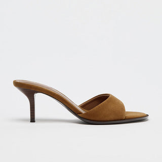 Stiletto Heel Mules Slippers