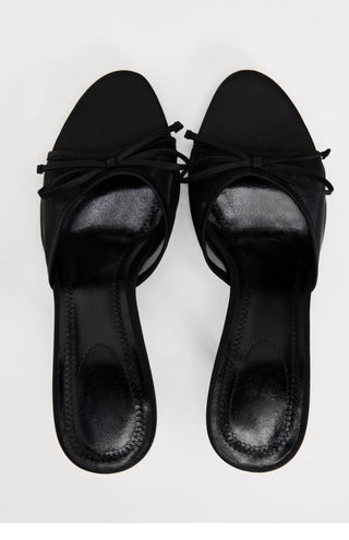 High Heel Bow Sandals