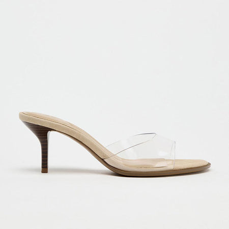 Transparent Strap High Heels