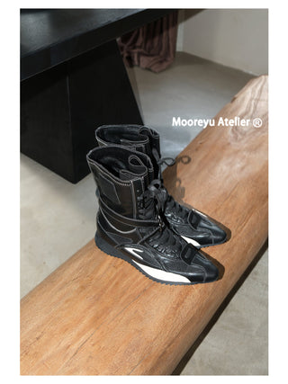 Pointed Toe Boxing Boots