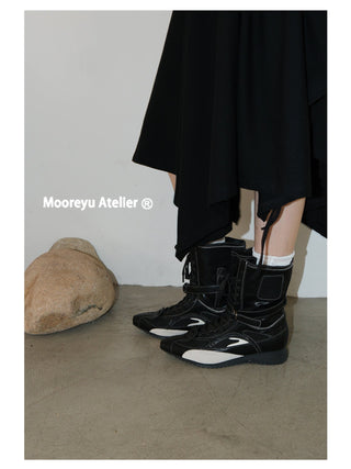 Pointed Toe Boxing Boots
